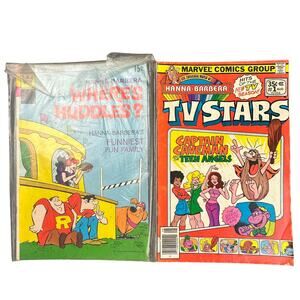 TV STARS The Fantastic World Of HANNA BARBERA #1 1978 Where's Huddles #1 Marvel